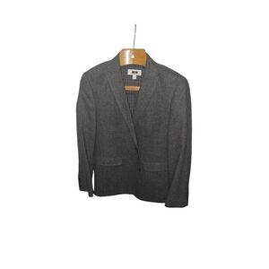 Joseph Abboud Brown Herringbone Wool Blend Sport Coat Size Medium (38-40)